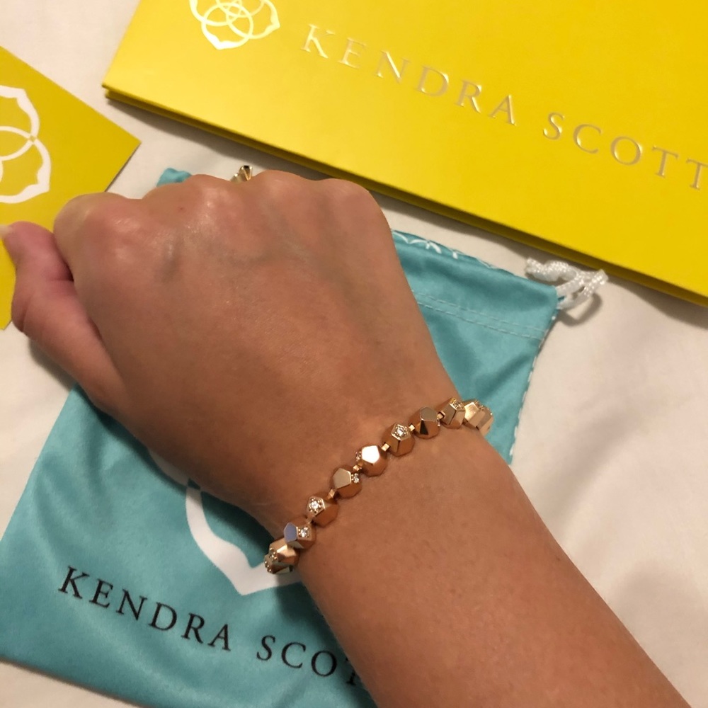 Kendra Scott Posey Bracelet in Rose Gold